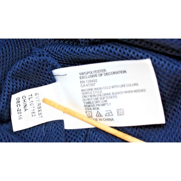 GREG NORMAN Windbreaker Mens Size M Blue Golf Pullover V-Neck Long Sleeve - Picture 7 of 7